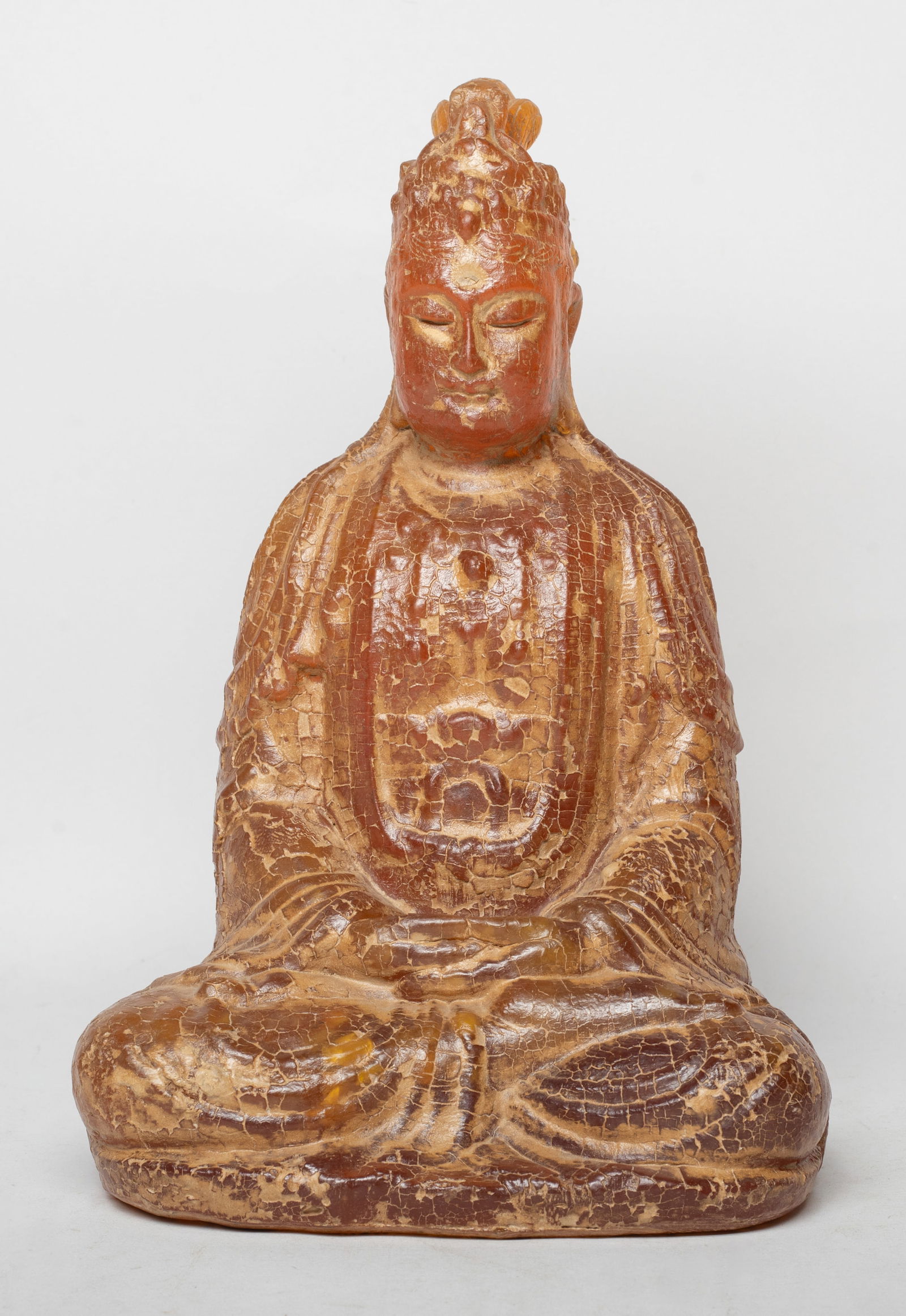 Estate Chinese Export Sculpture of Buddha (1 of 13)