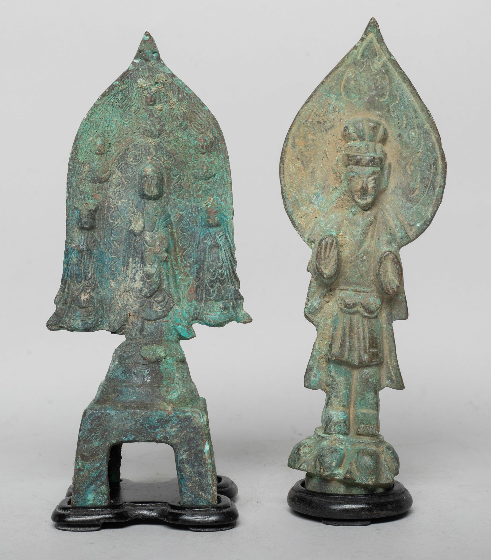 Two Chinese Bronze Buddha Sculptures (1 of 11)