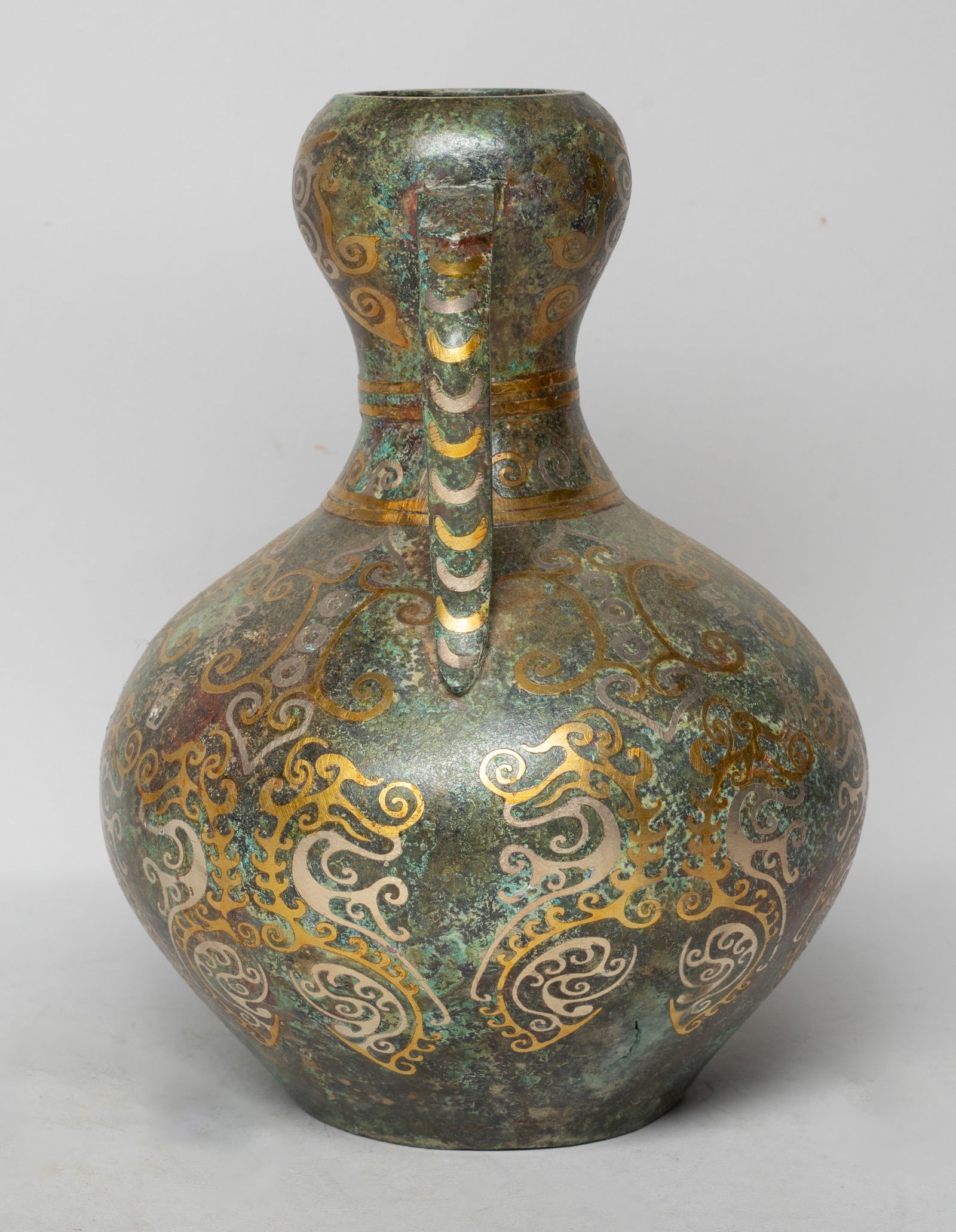 Chinese Export Bronze Vase - 3