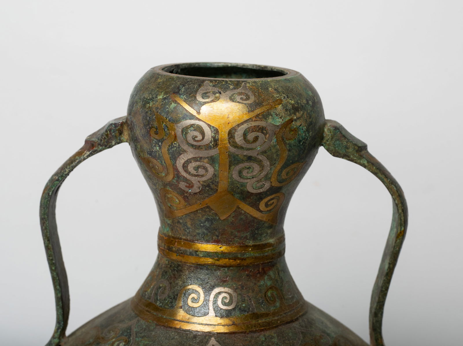 Chinese Export Bronze Vase - 5