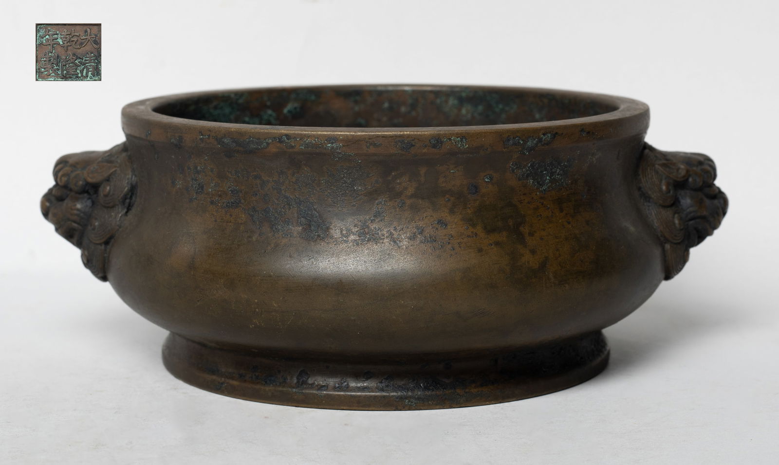 Collectible Chinese Heavy Bronze Cabinet Censer (1 of 9)