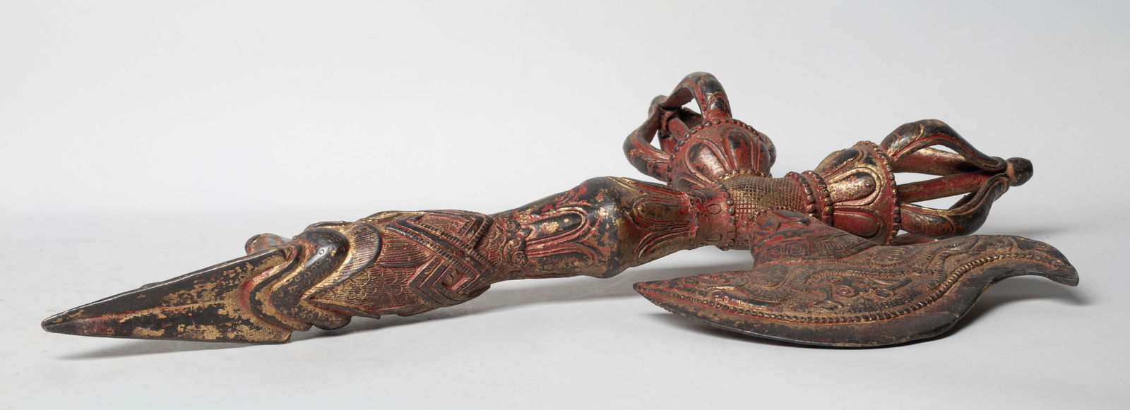 Large Chinese Sino-Tibetan Bronze Vajra (1 of 12)
