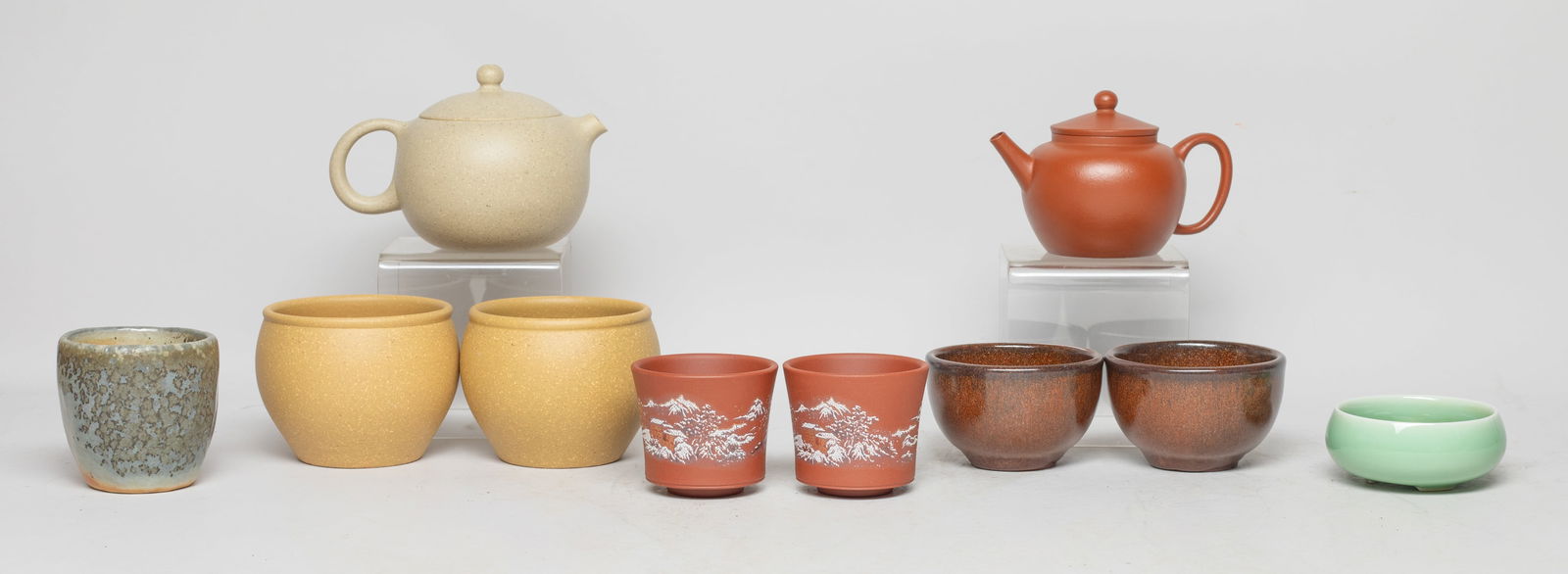 Estate Chinese Export Zisha Clay Tea Wares (1 of 13)