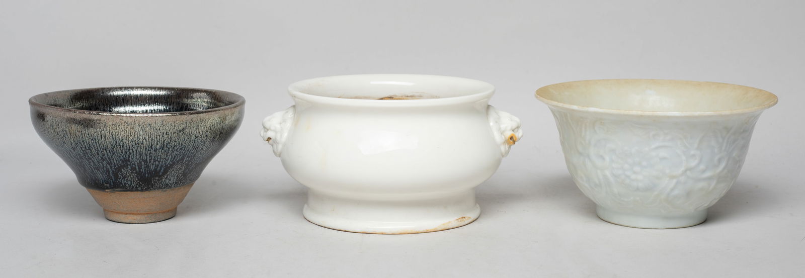 Set Chinese Export Porcelain Bowls, Censer (1 of 15)