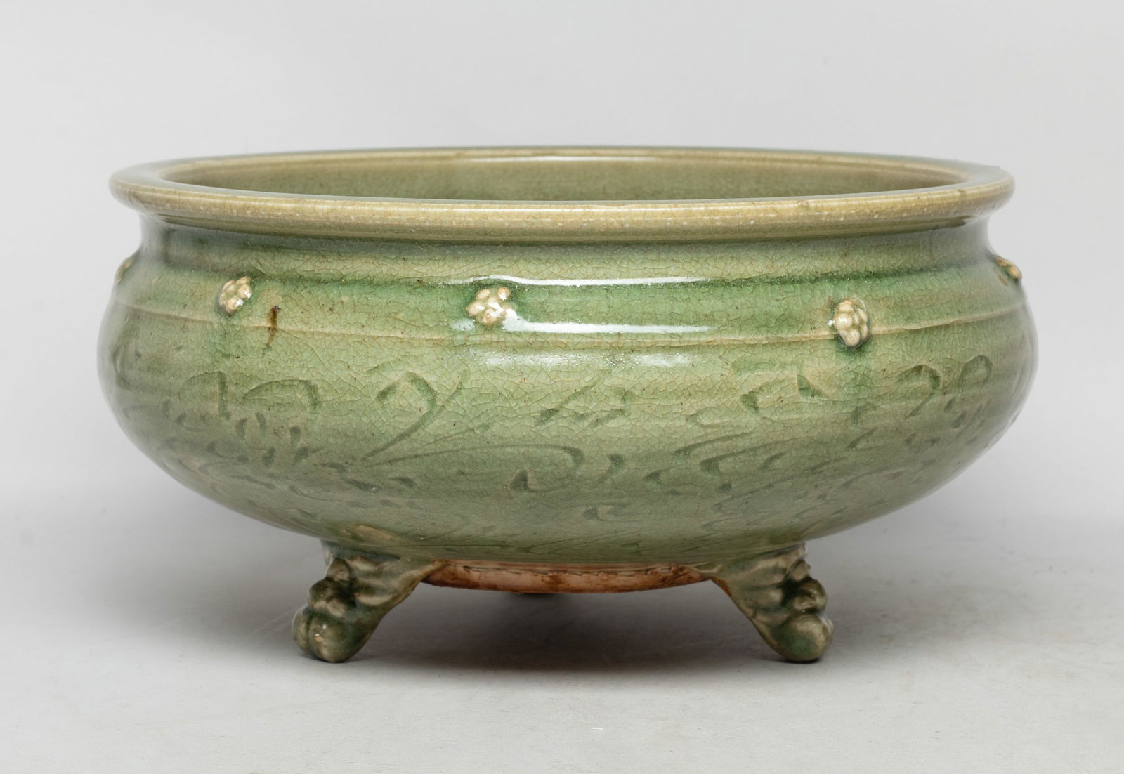 Large Chinese Longquan Porcelain Temple Censer (1 of 14)