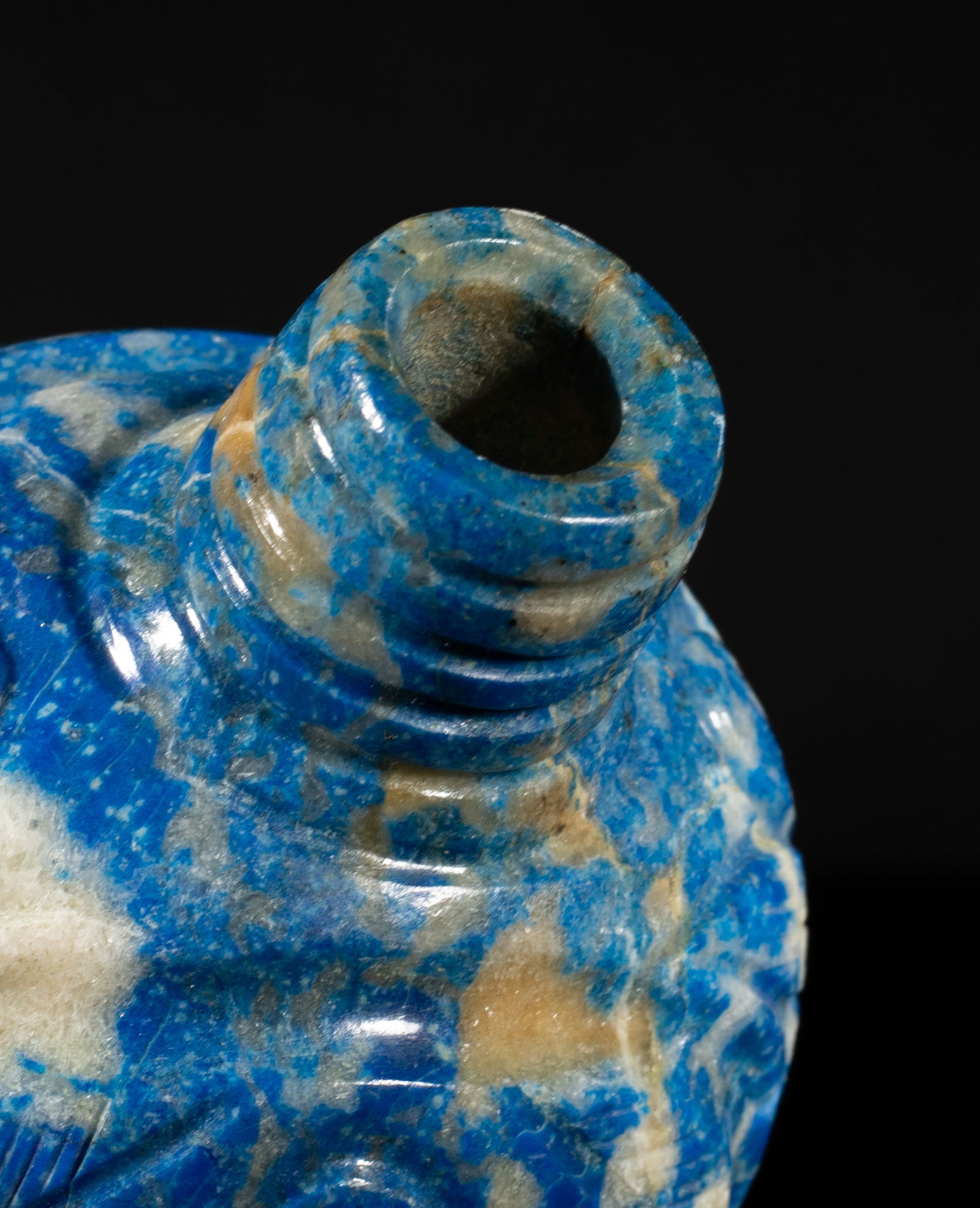 West Asian Lapis Bottle - 12