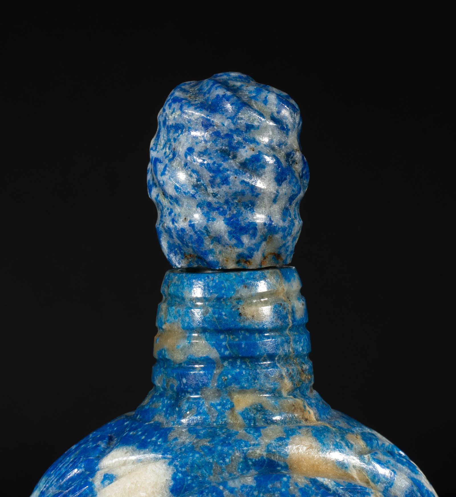 West Asian Lapis Bottle - 4