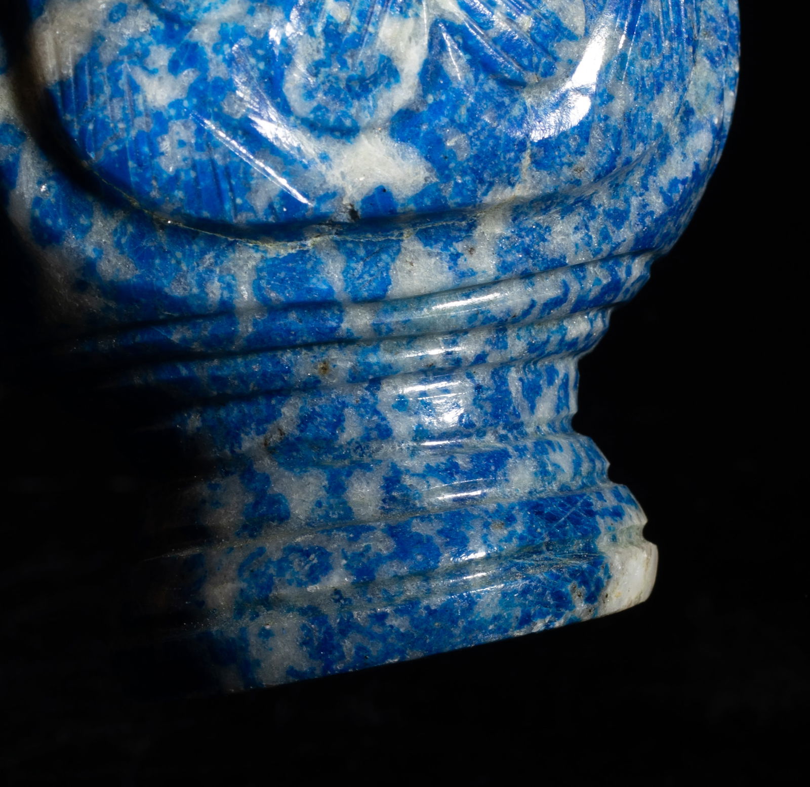 West Asian Lapis Bottle - 8