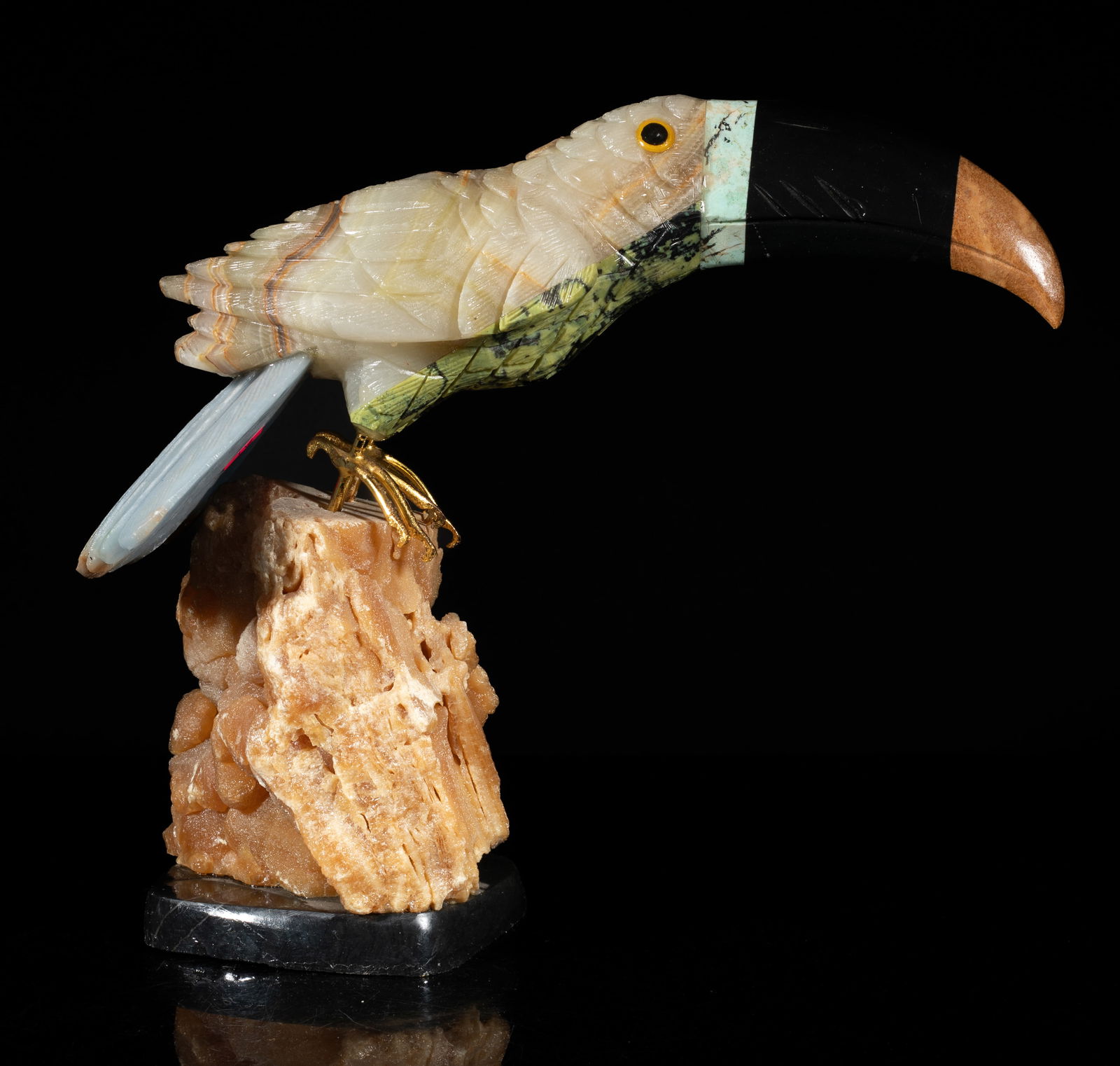 Large South American Gemstone Parrot (1 of 10)