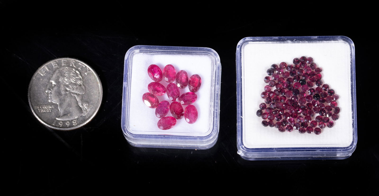 Two Cases Estate Cut Gemstone - 2