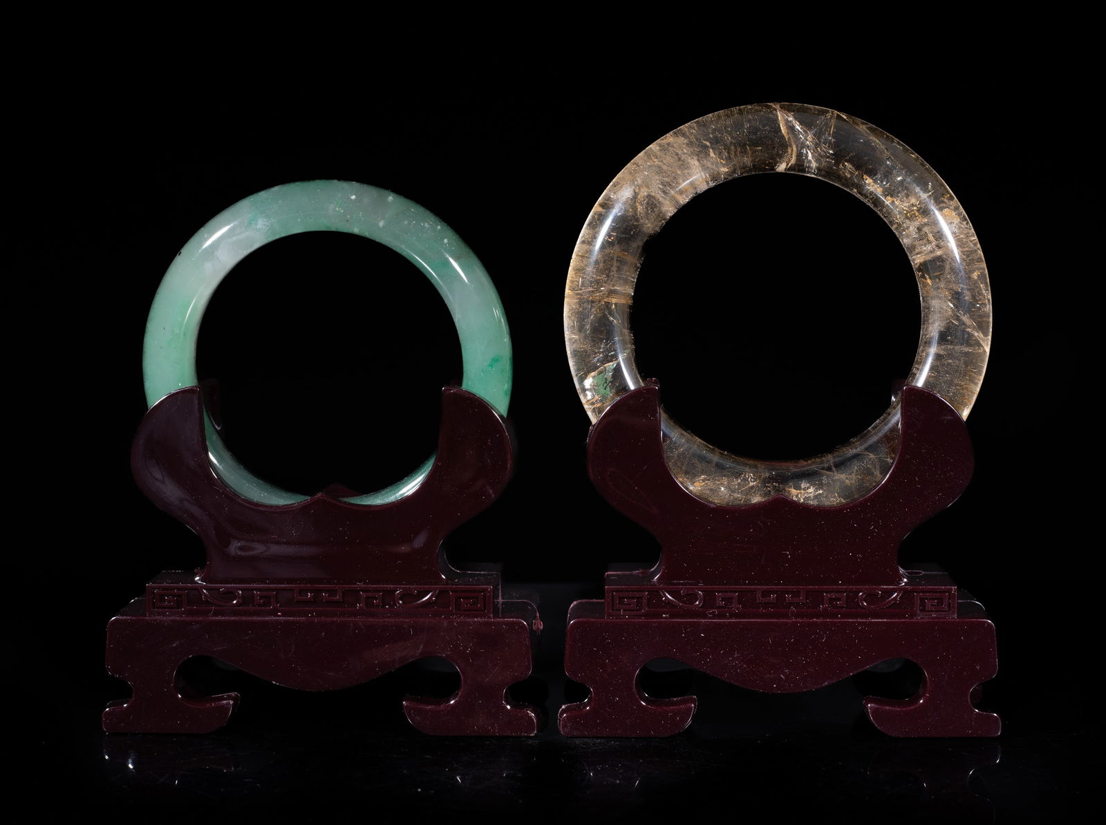 Chinese Jade, Crystal Bangles (1 of 13)