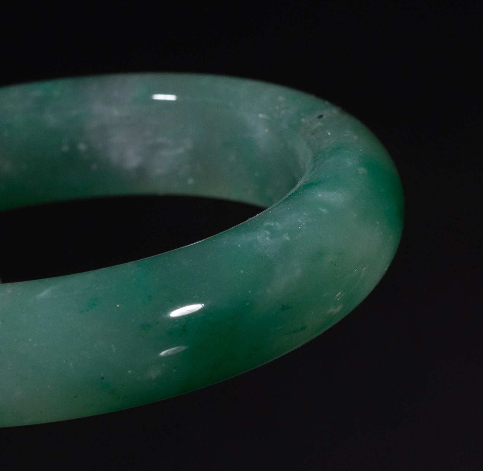 Chinese Jade, Crystal Bangles - 4