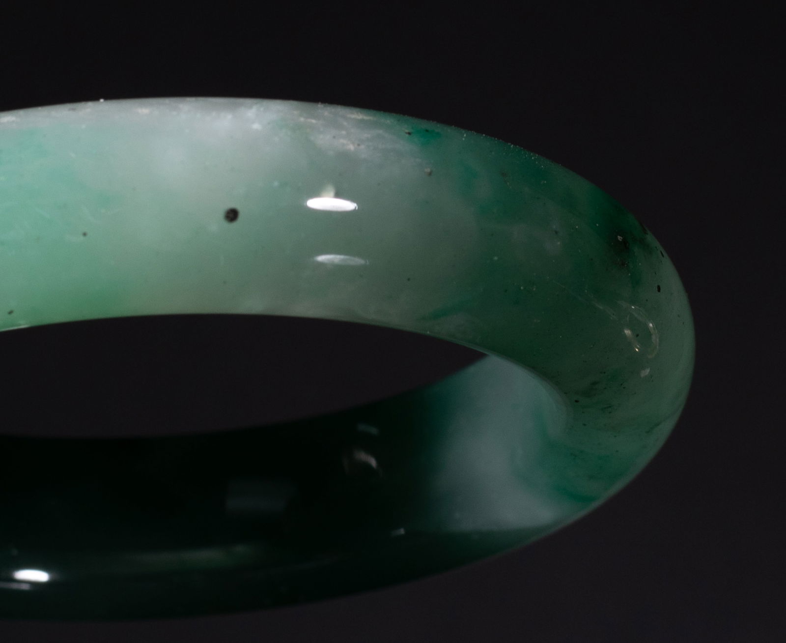 Chinese Jade, Crystal Bangles - 5