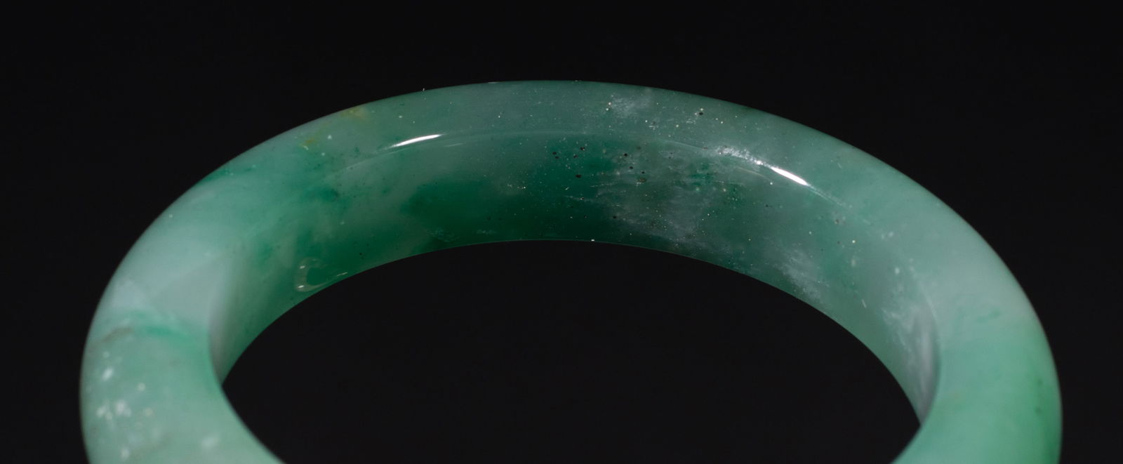 Chinese Jade, Crystal Bangles - 6