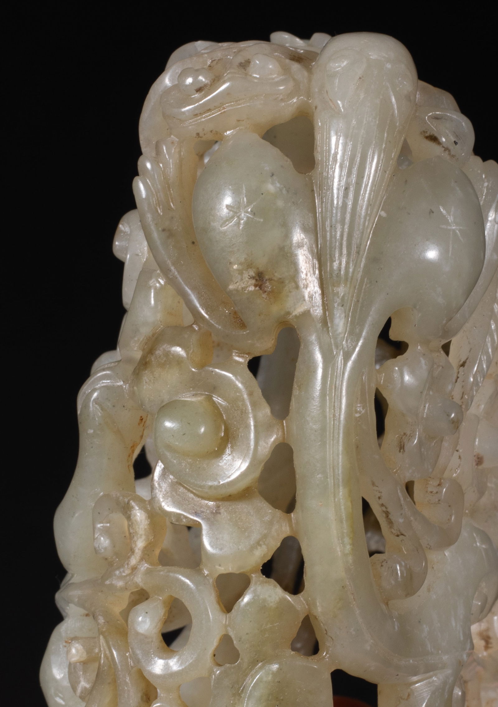 Chinese Openwork Jade Table Sculpture - 7