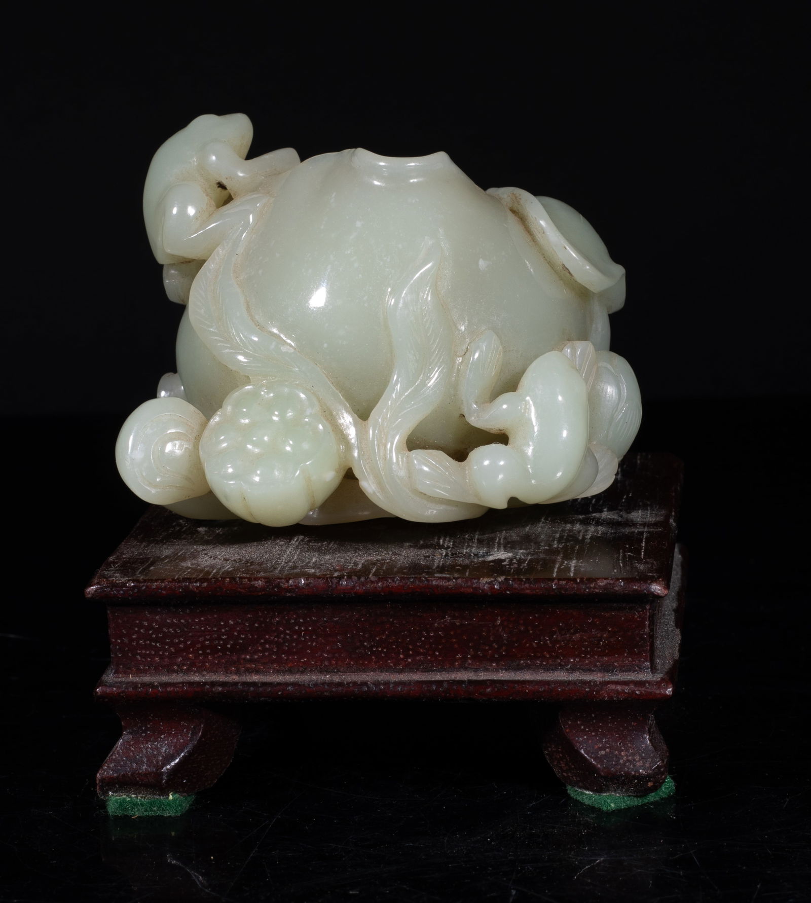 Estate Chinese Jade Carved Water Pot (1 of 16)