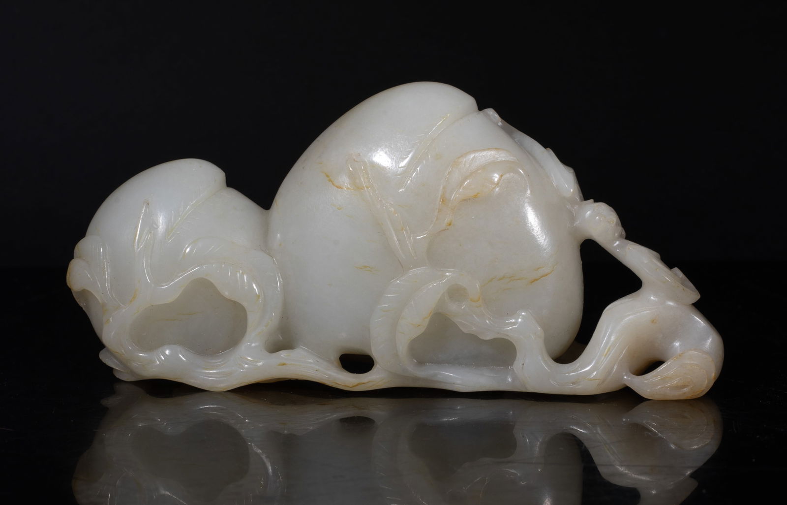 Chinese Russet White Jade Table Sculpture (1 of 16)