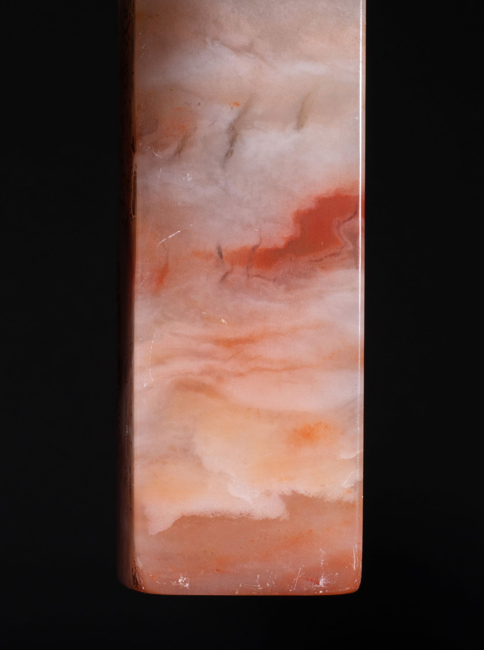 Two Tall Chinese Translucent Stone Seals - 10