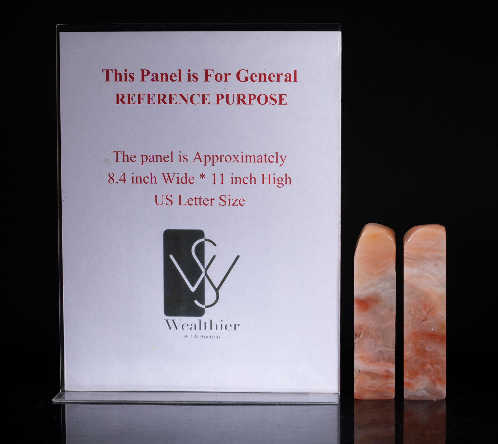 Two Tall Chinese Translucent Stone Seals - 2