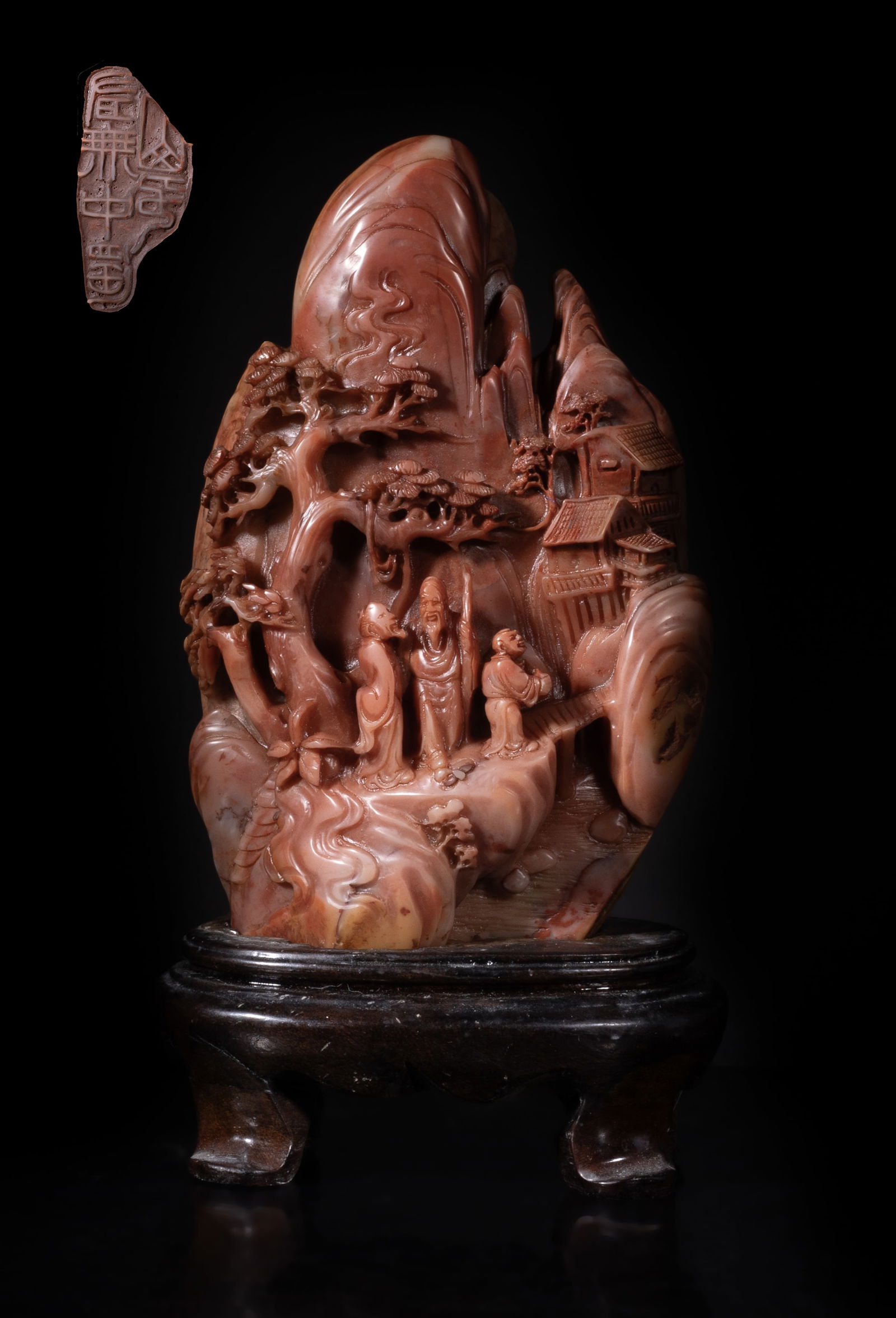 Chinese Translucent Shoushan Stone Sculpture (1 of 14)