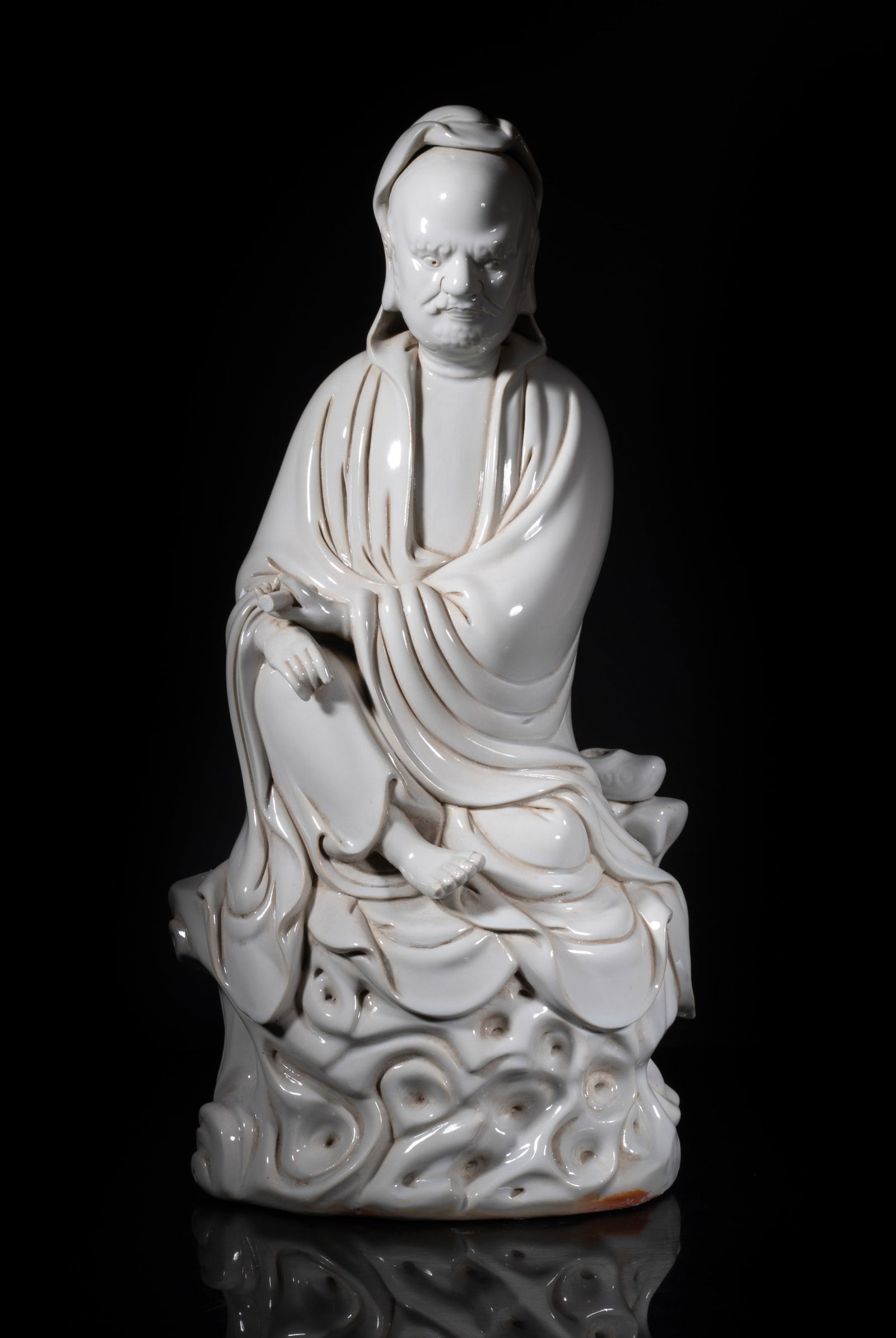 Estate Chinese Blanc De Porcelain Sculpture (1 of 15)