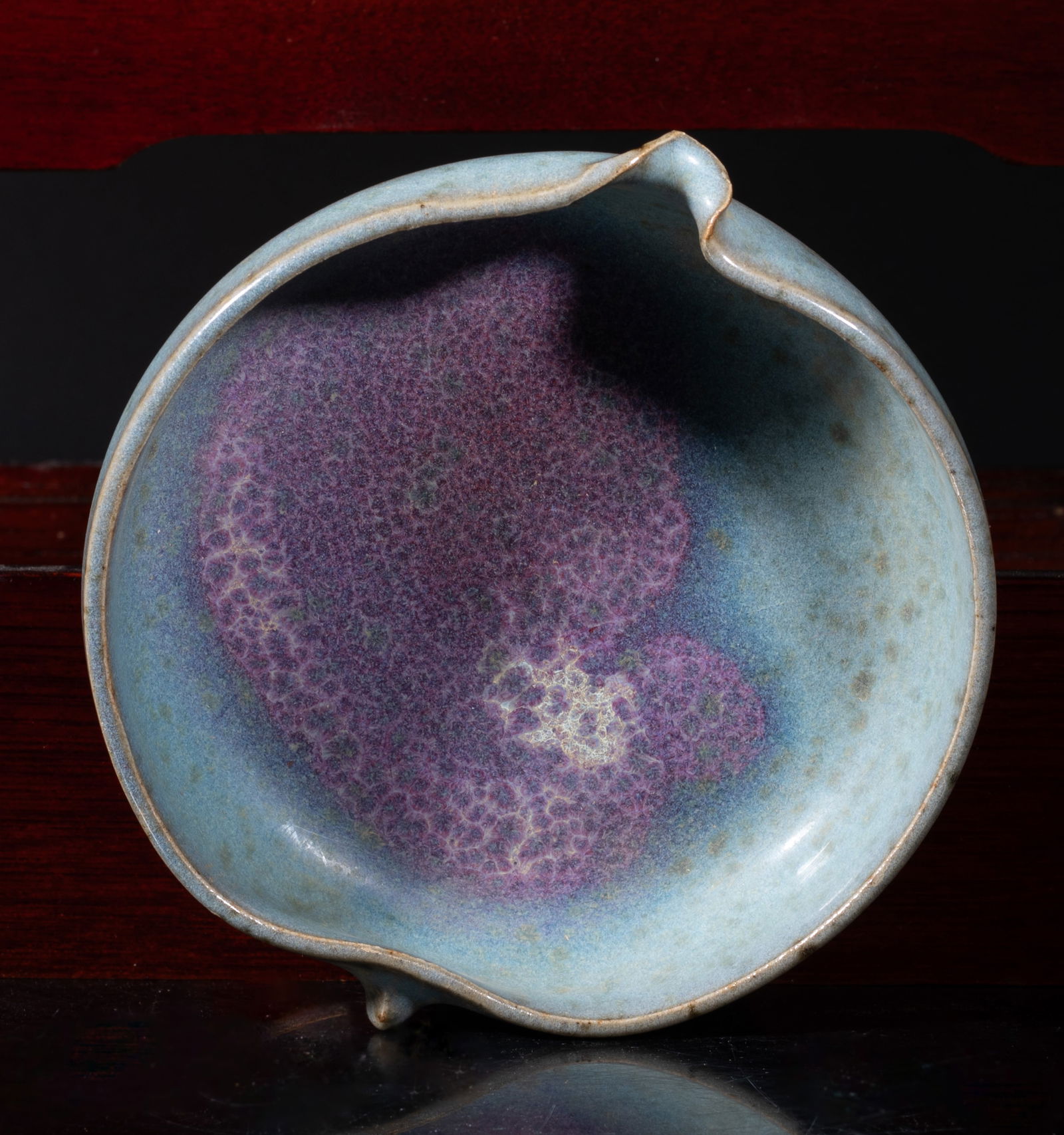 Chinese Export Jun Ware Porcelain Tea Cup Sets - 4