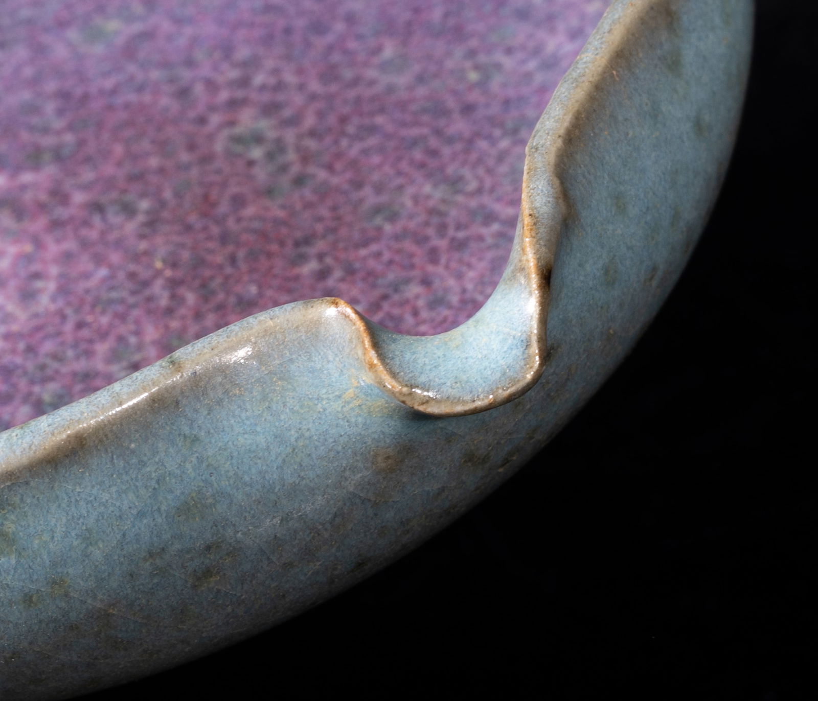 Chinese Export Jun Ware Porcelain Tea Cup Sets - 6