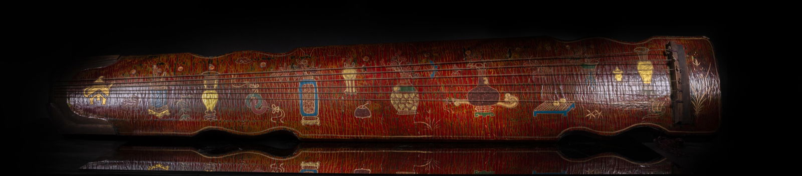 Rare Chinese Lacquer Guqin (1 of 19)