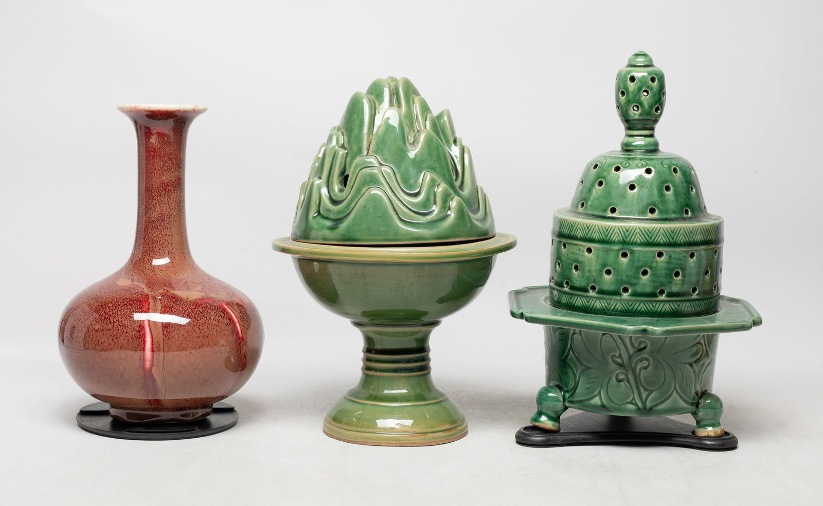 Estate Chinese Export Porcelain Censers, Vase (1 of 17)