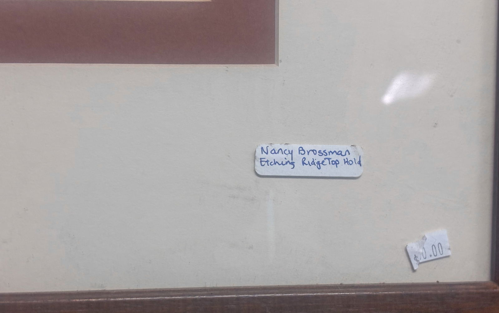 Nancy Brossman: Ridgetep Held 38/350 - 7