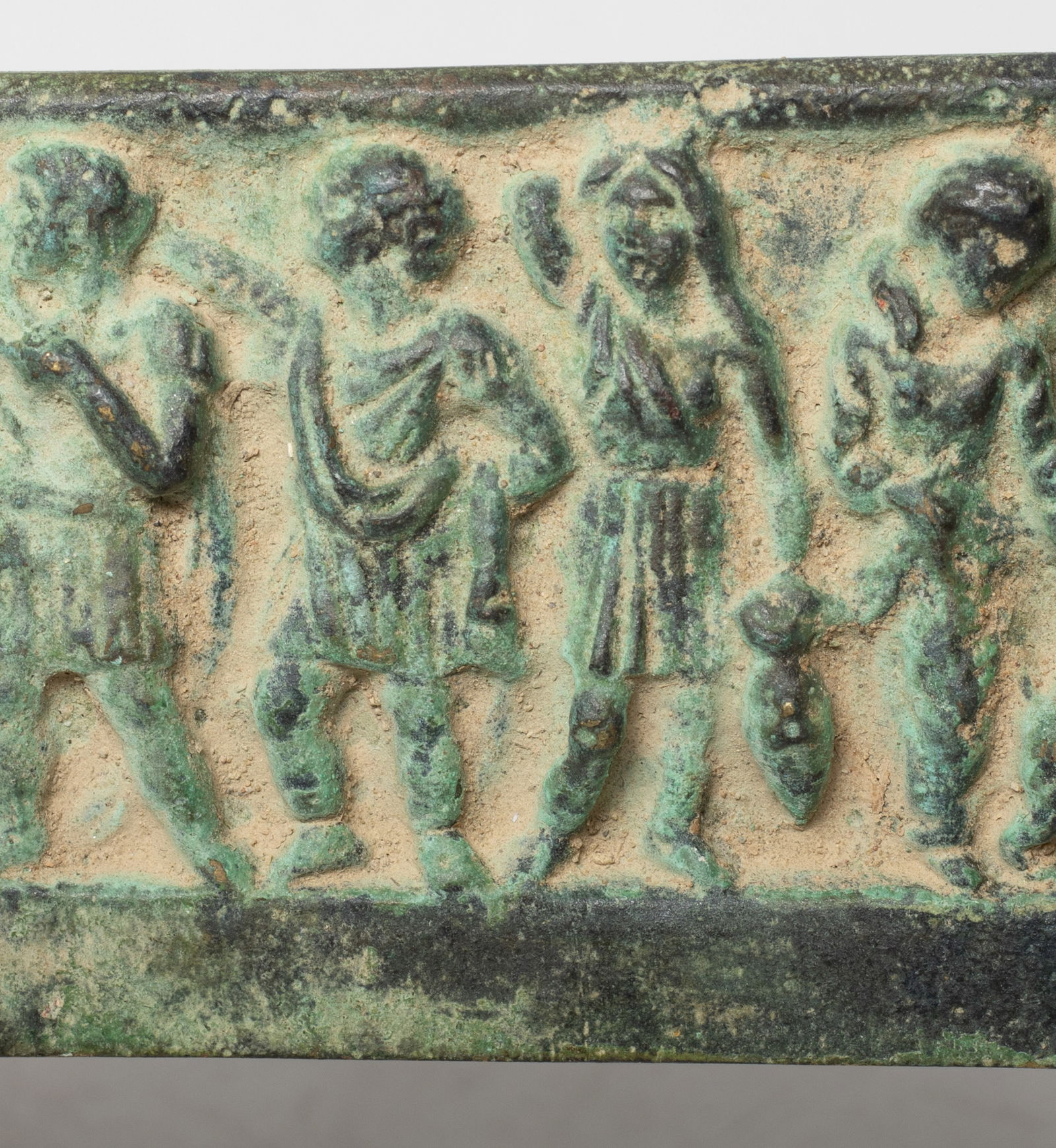 Roman Type Bronze Large Plaque - 5