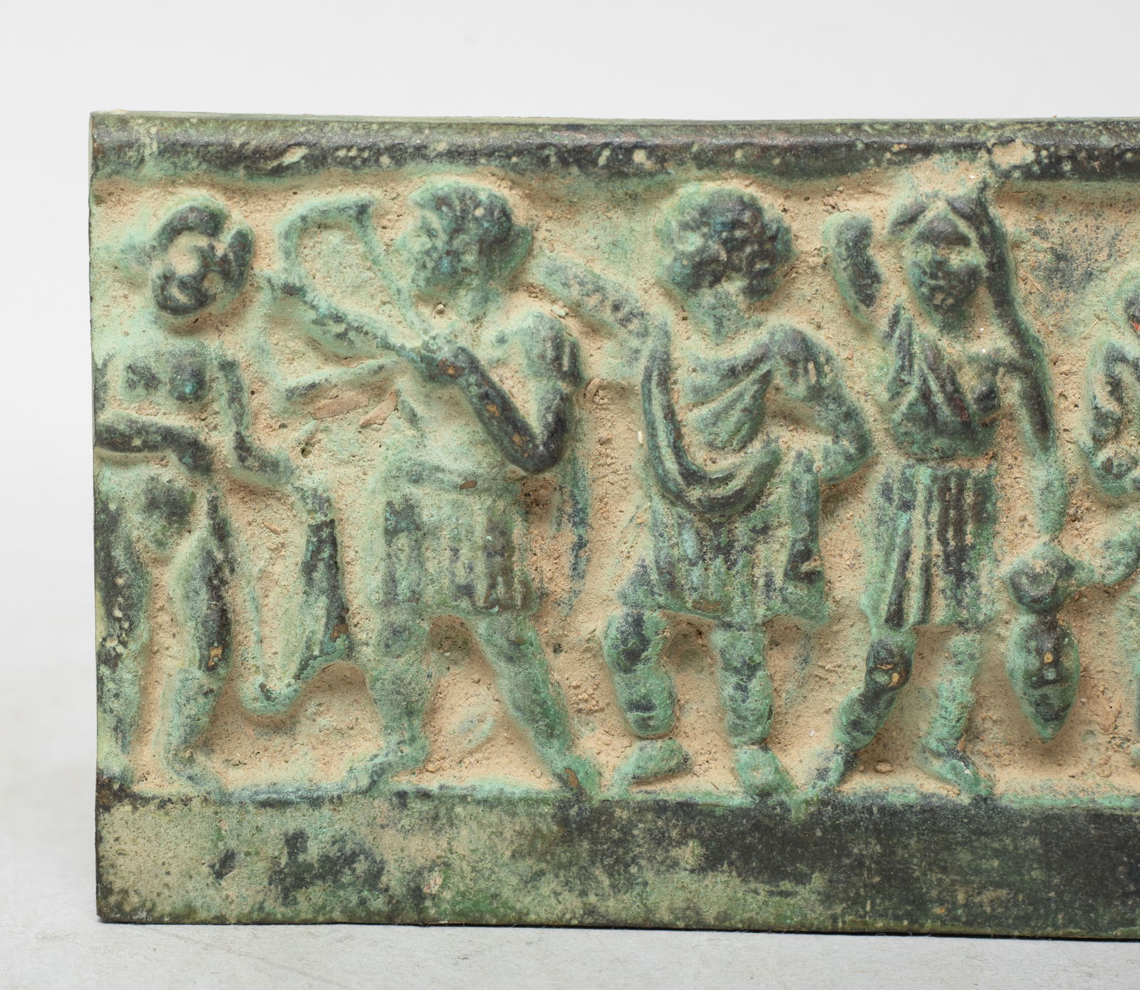Roman Type Bronze Large Plaque - 6
