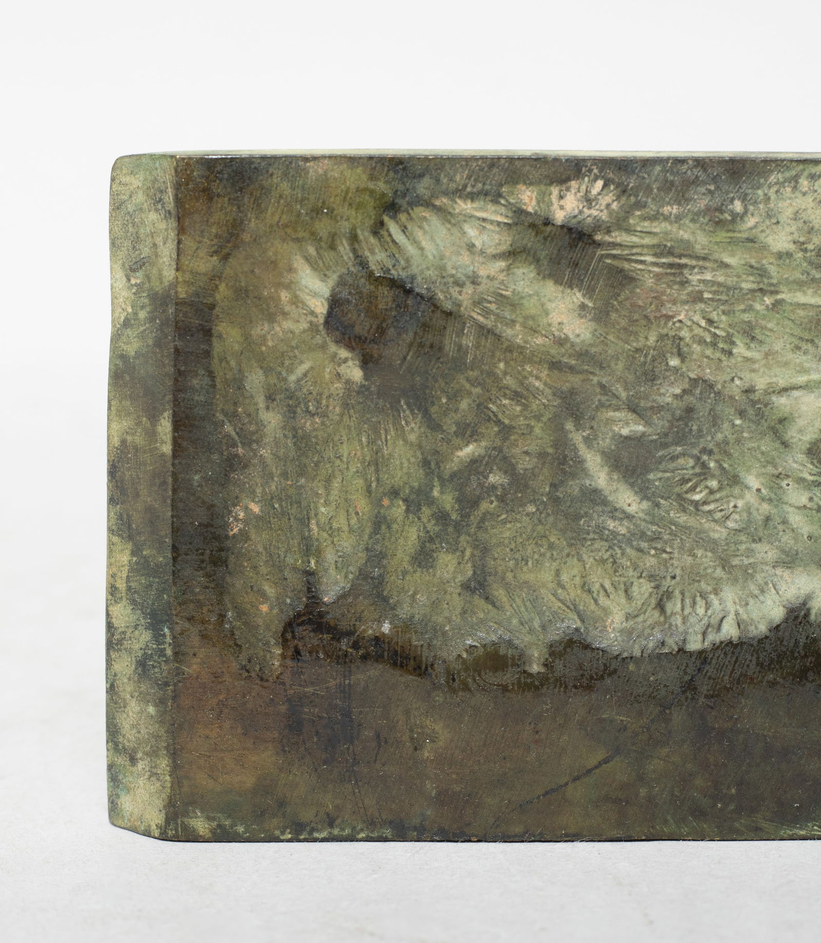 Roman Type Bronze Large Plaque - 8