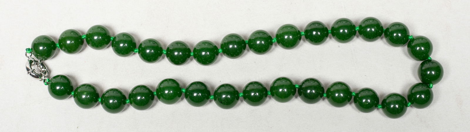 Chinese Export Colored Stone Bangles, Necklaces - 12