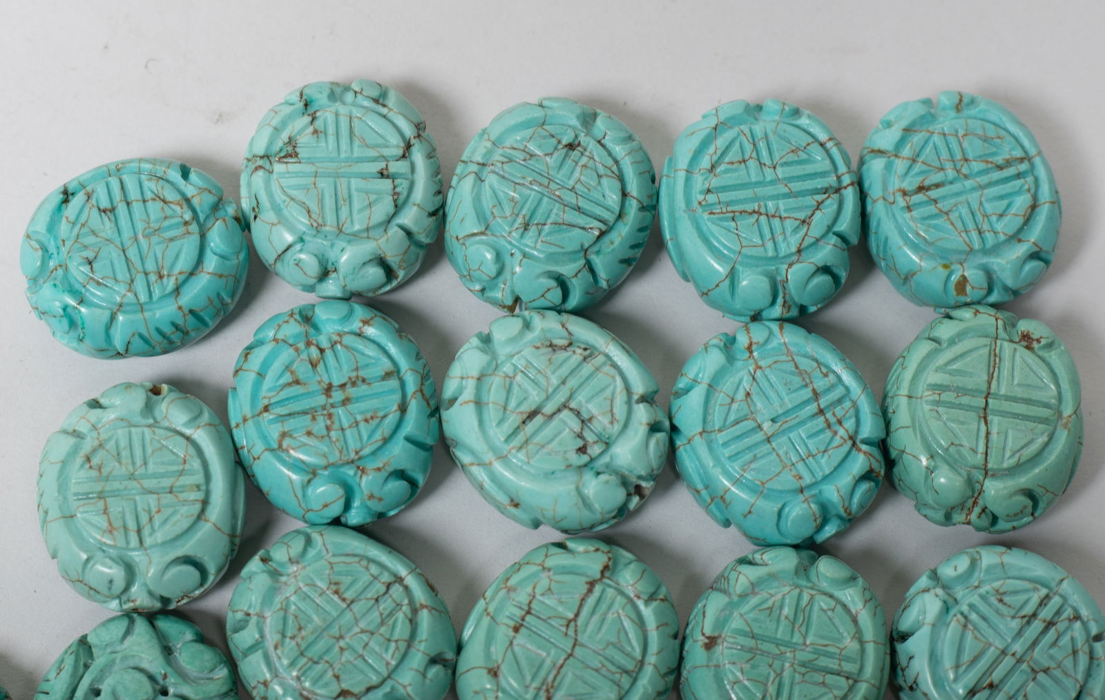 Estate Large Groups Chinese Export Beads - 3