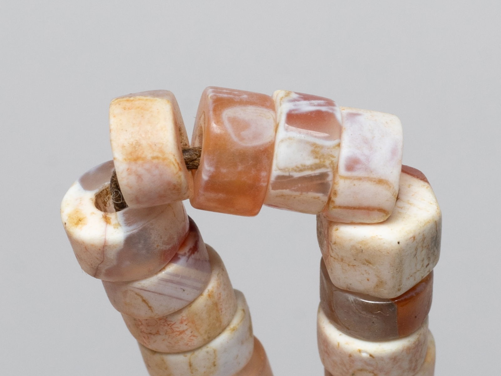 Rare Chinese Export Agate Necklace - 3