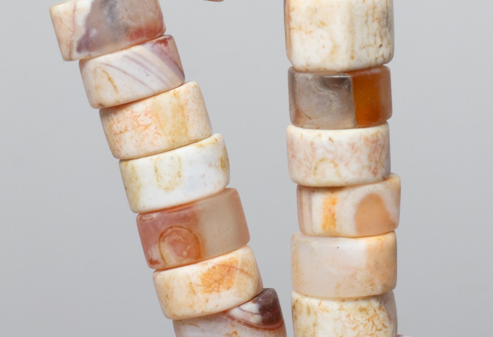 Rare Chinese Export Agate Necklace - 4