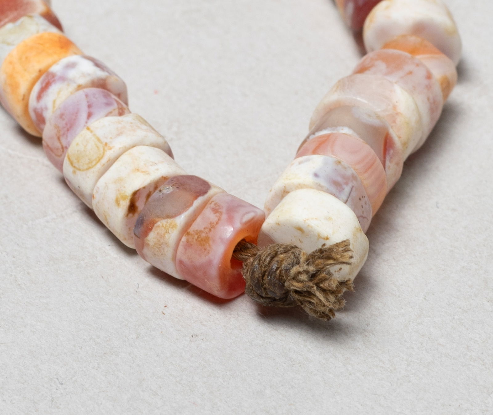 Rare Chinese Export Agate Necklace - 6