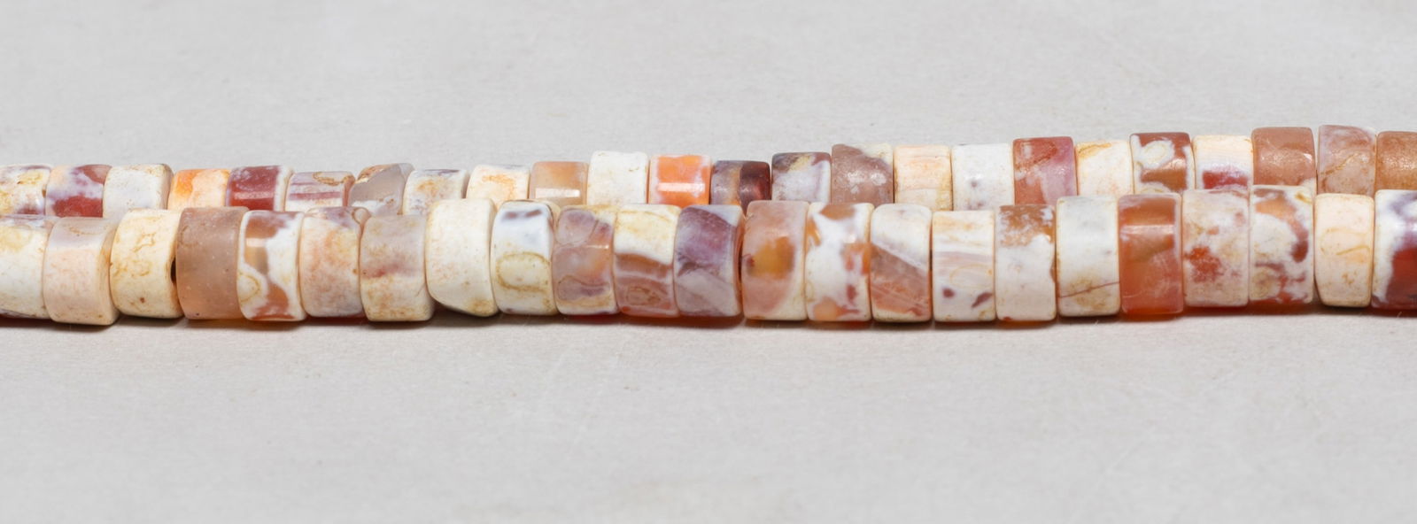 Rare Chinese Export Agate Necklace - 7