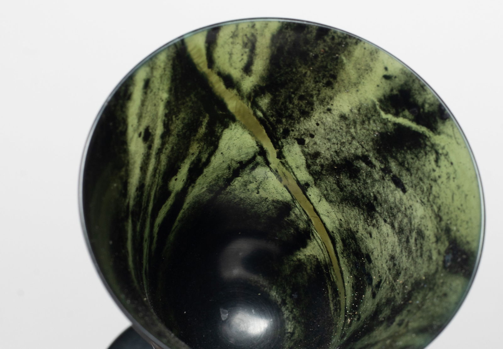 Set Chinese Spinach Jade Cups - 10