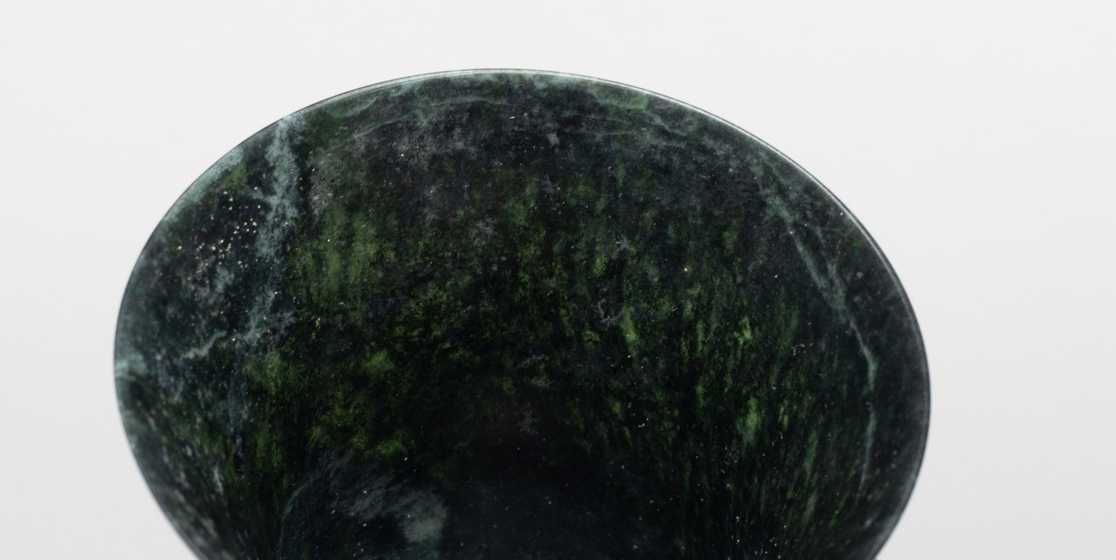 Set Chinese Spinach Jade Cups - 4