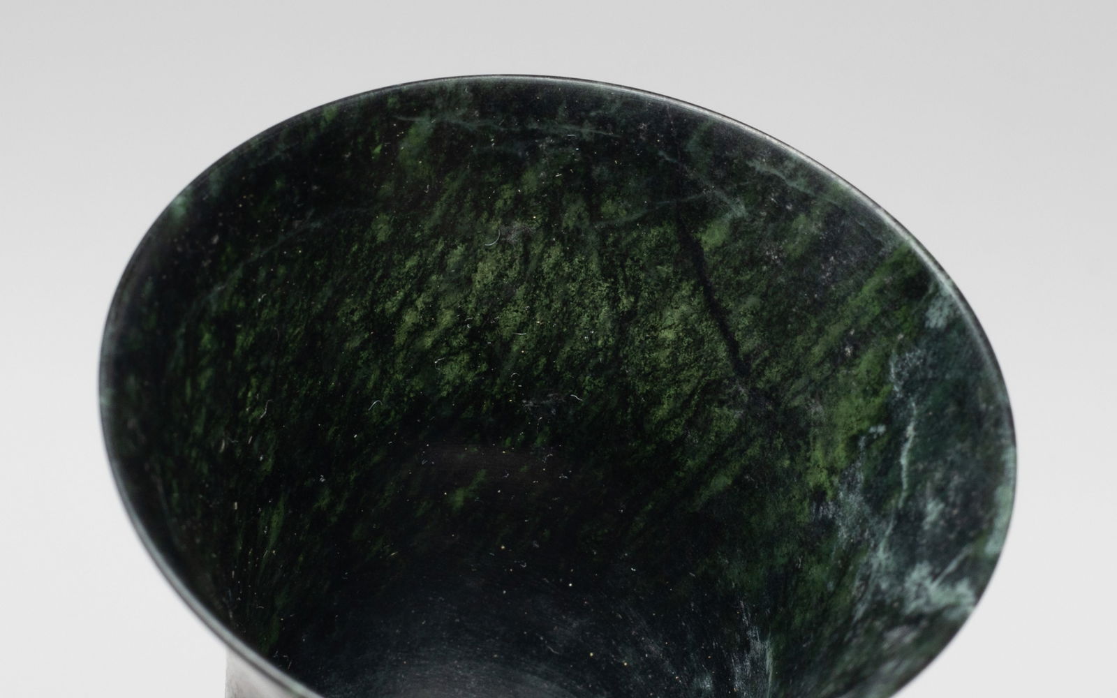 Set Chinese Spinach Jade Cups - 6