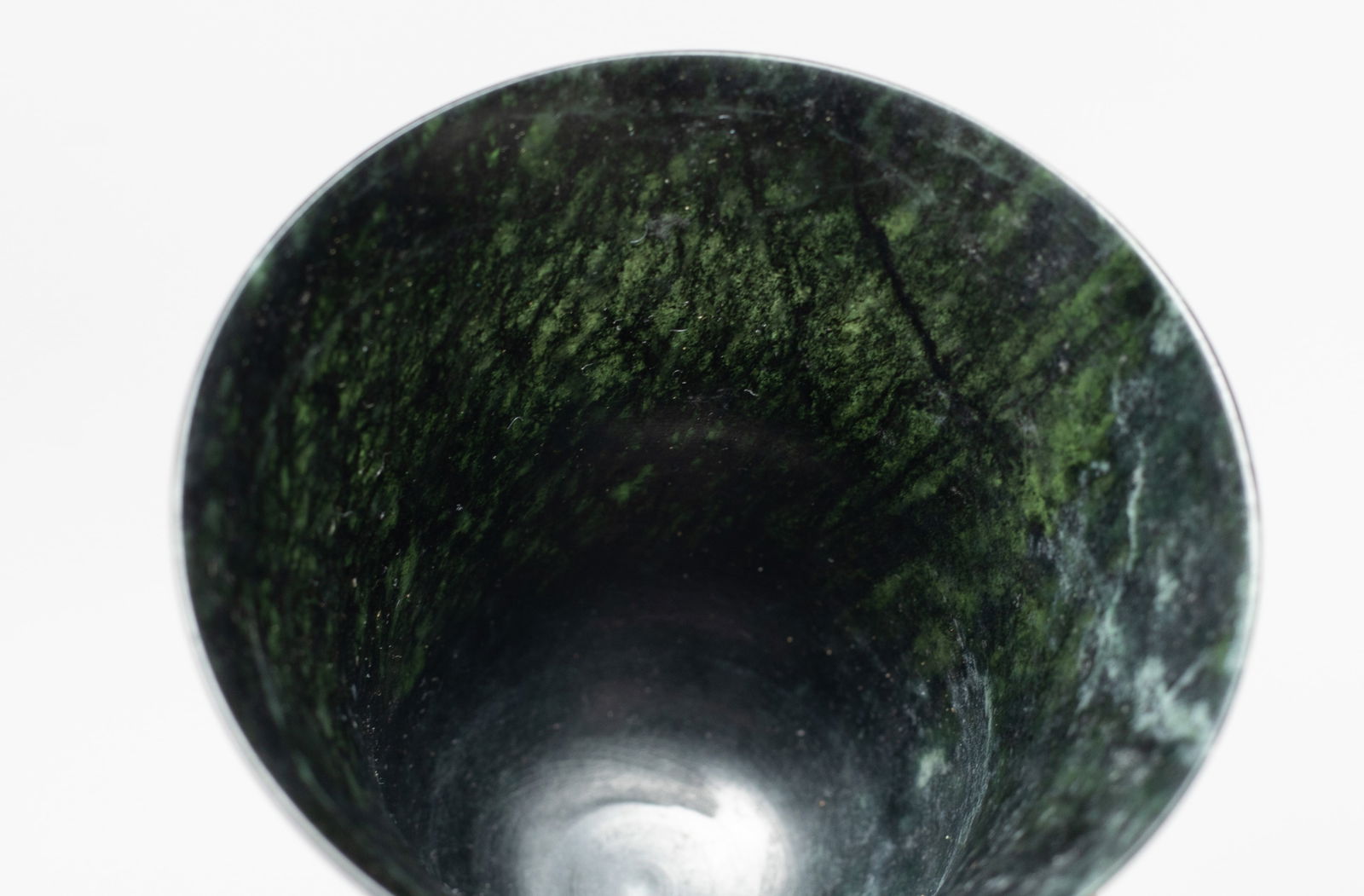 Set Chinese Spinach Jade Cups - 7