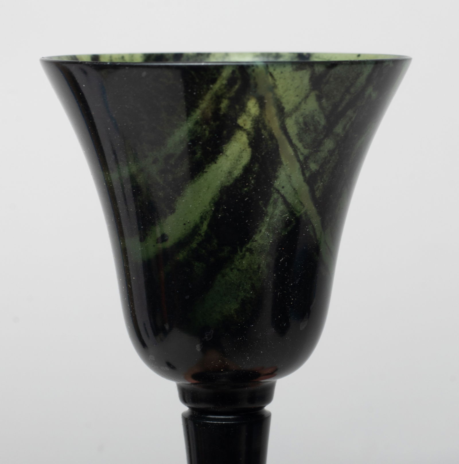 Set Chinese Spinach Jade Cups - 9