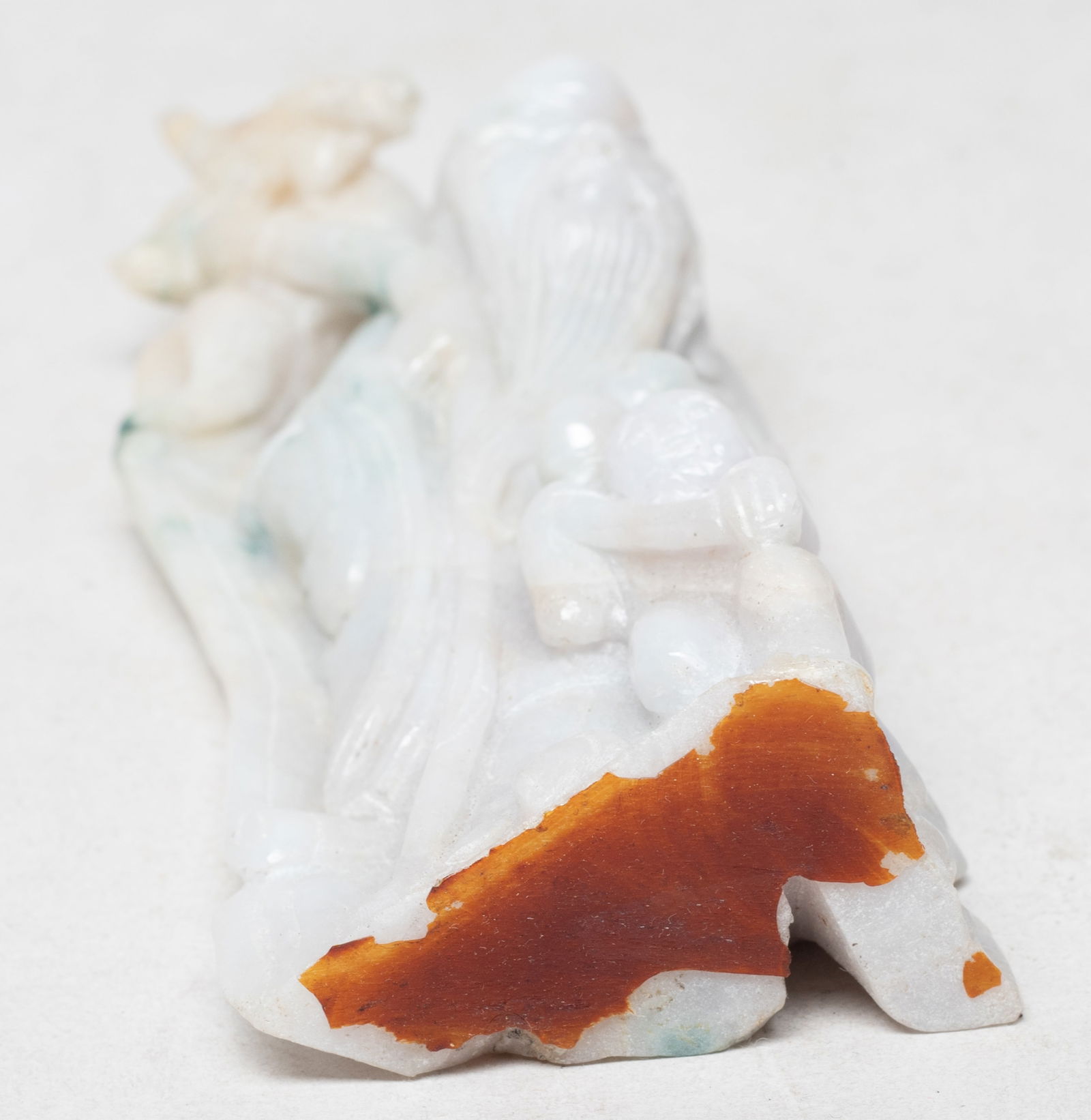 Two Chinese Export Jade Sculptures - 17