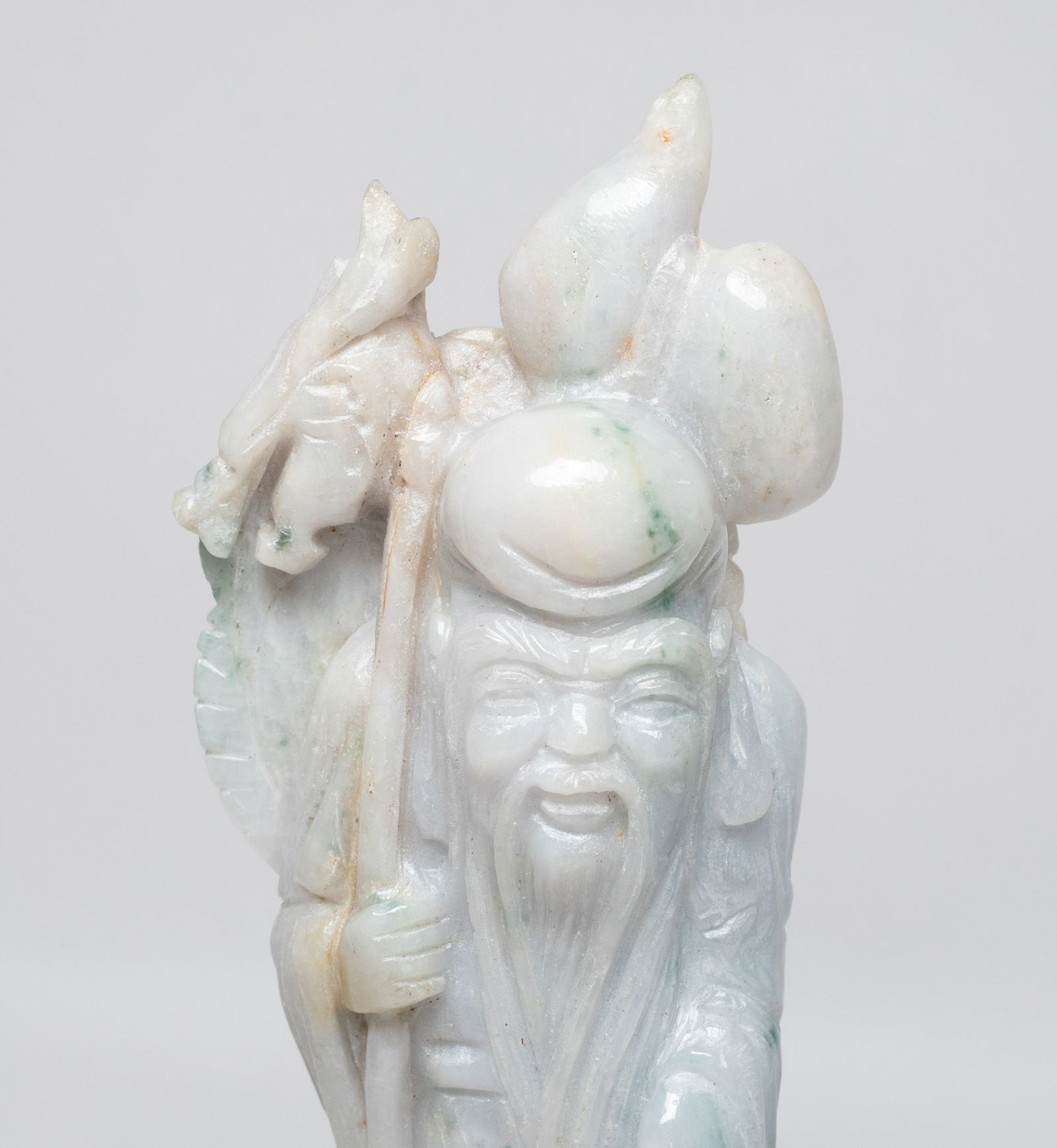 Two Chinese Export Jade Sculptures - 6