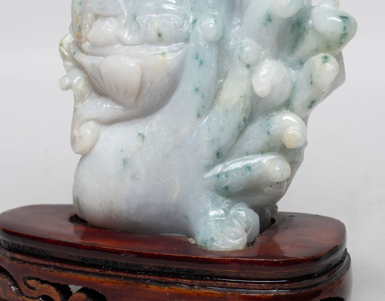 Two Chinese Export Jade Sculptures - 9