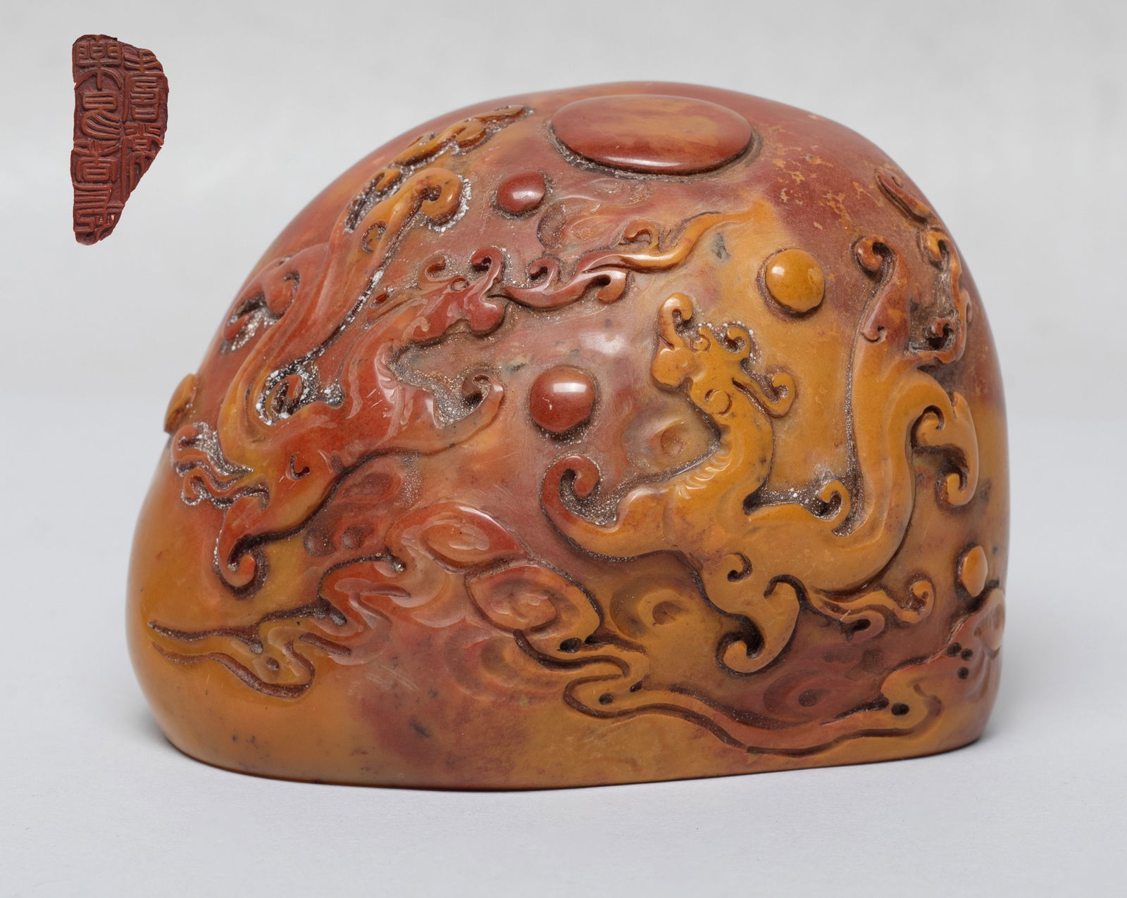 Chinese Translucent Shoushan Stone Seal (1 of 10)