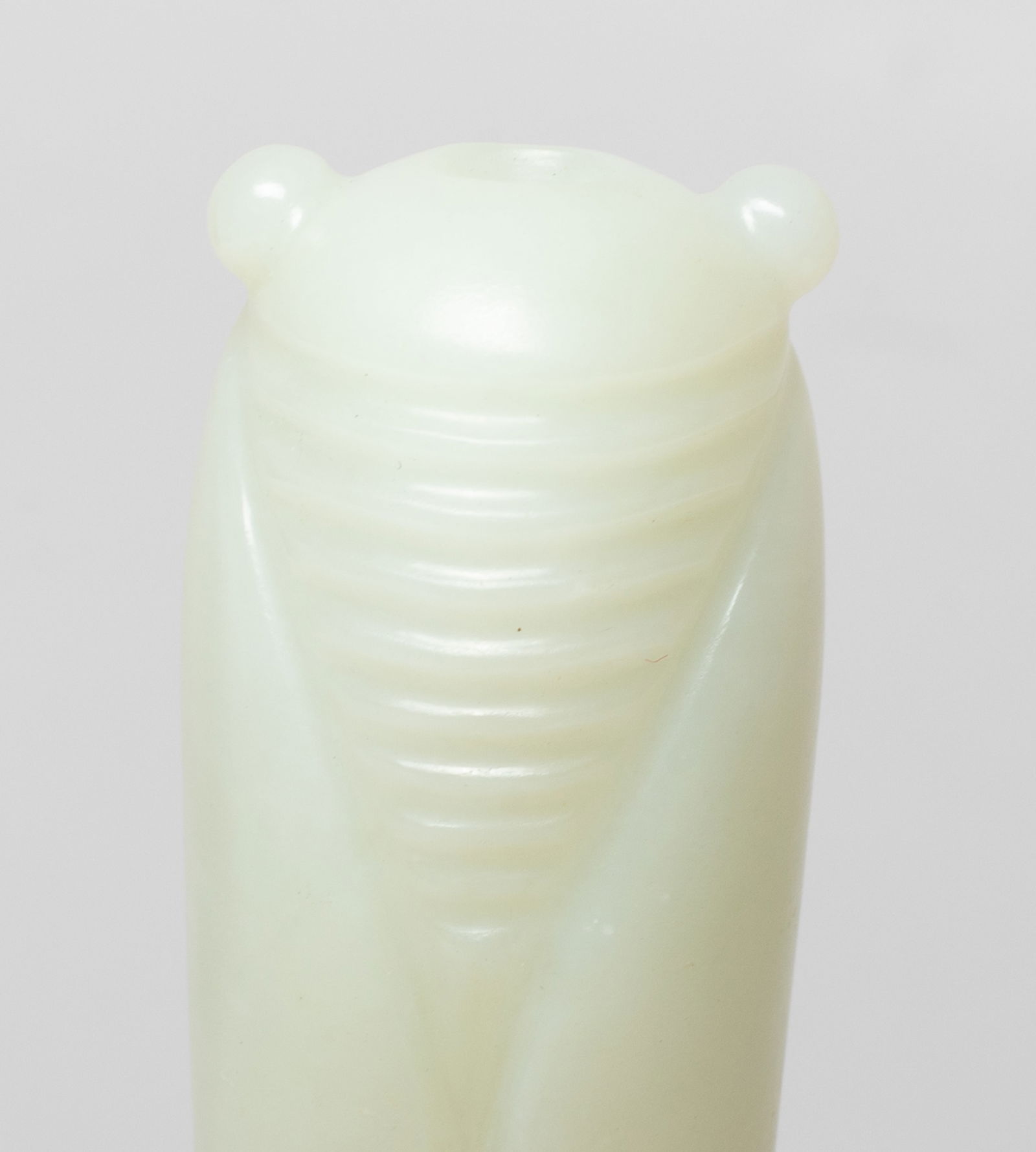 Chinese White Jade Cicada - 5