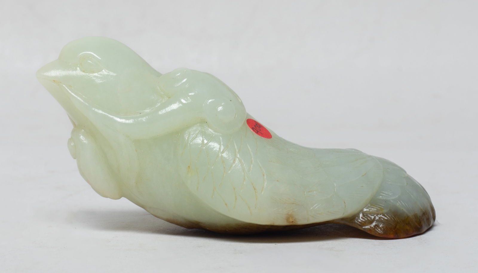 Chinese Russet Jade Sculpture of Bird (1 of 12)
